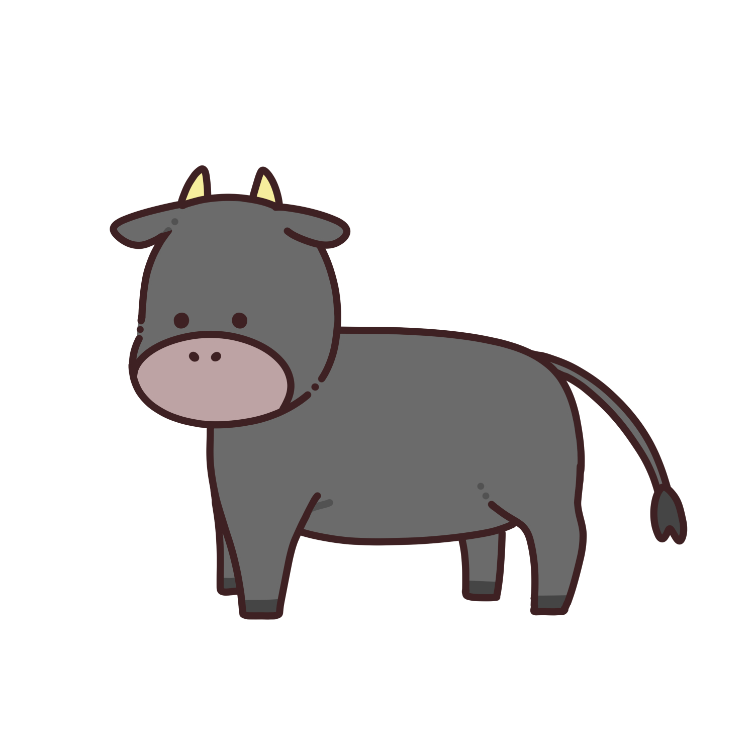 牛のイラスト2
